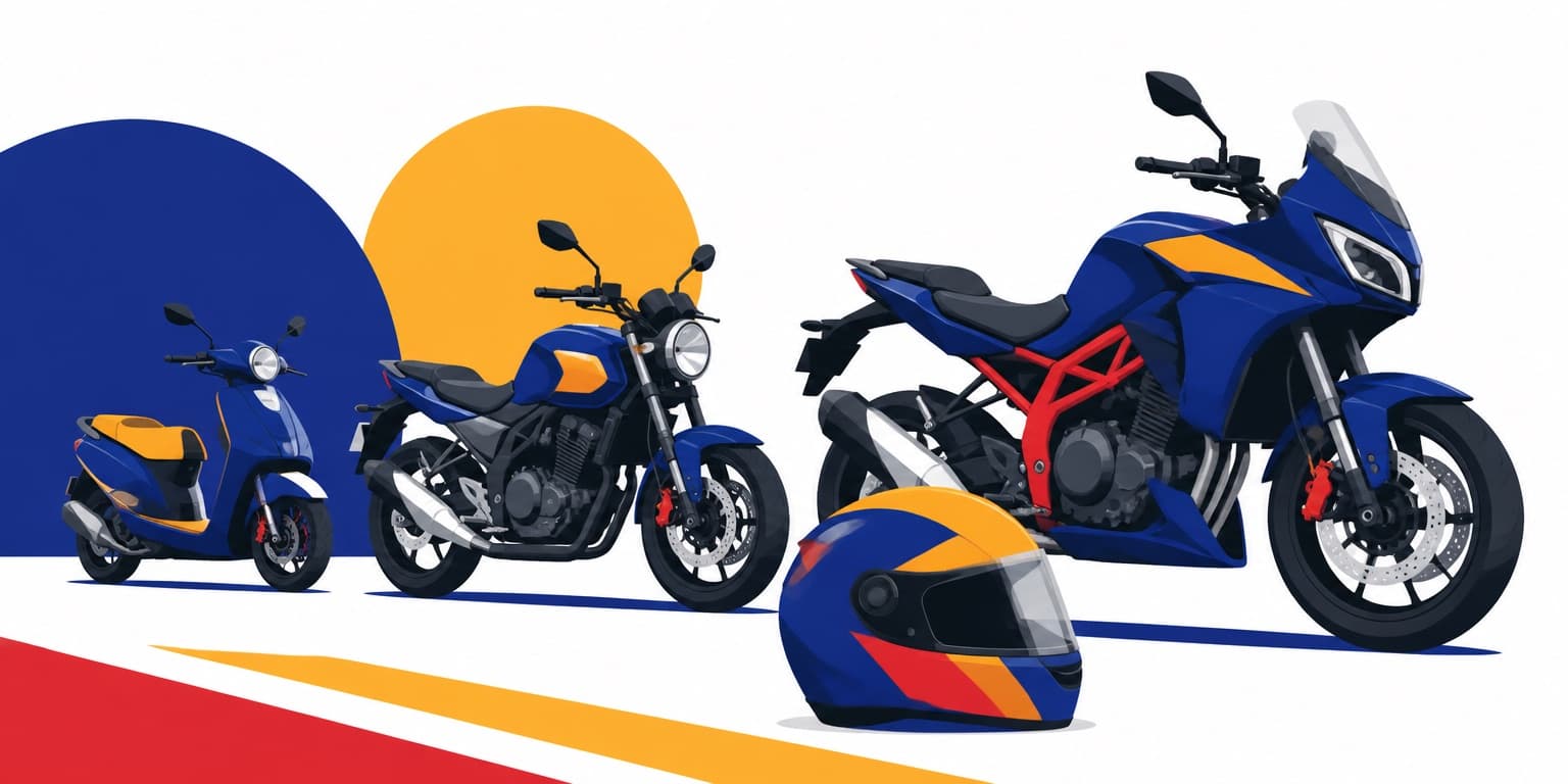 Clase A: motos, triciclos y cuatriciclos