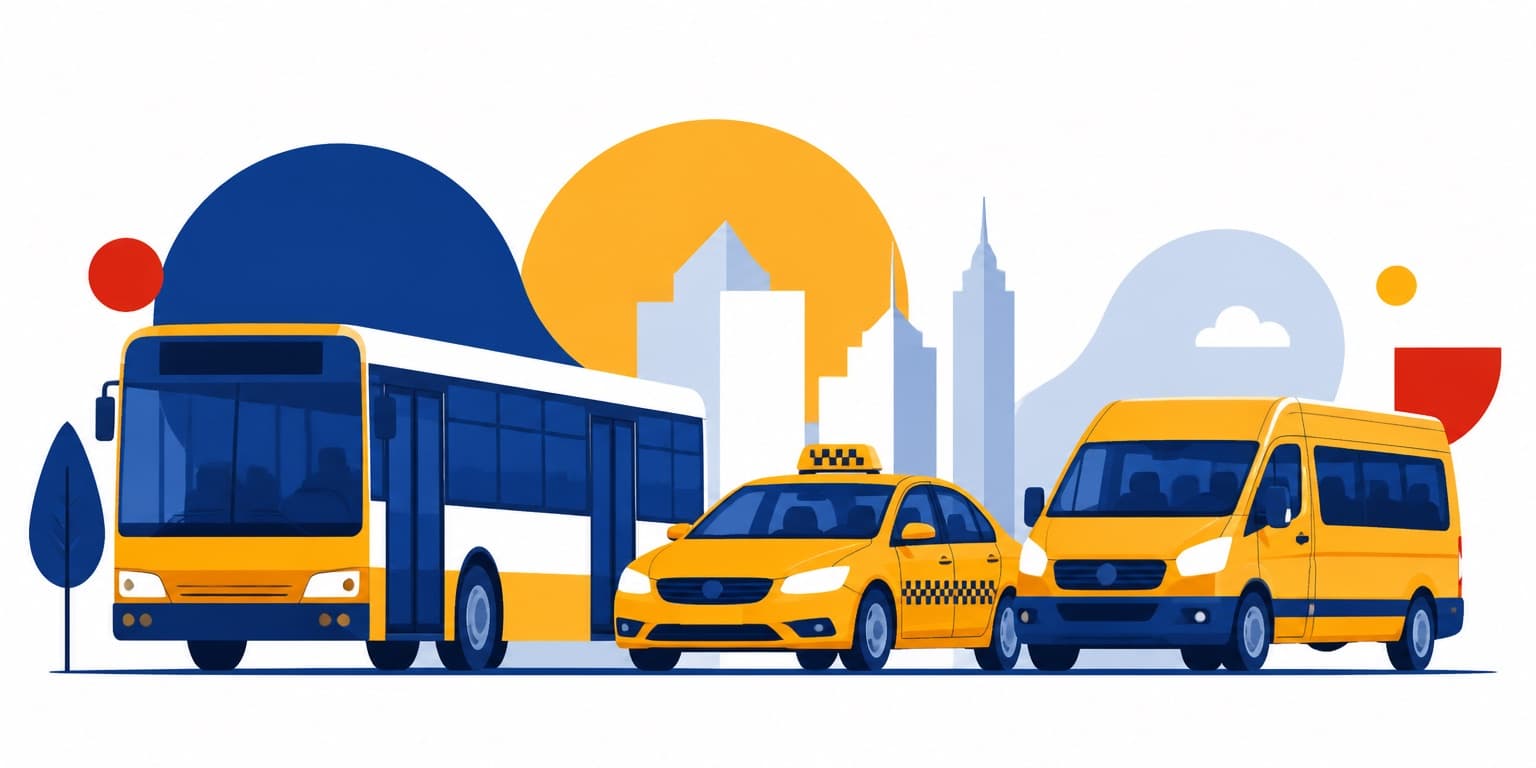 Clase D: transporte de pasajeros y servicios