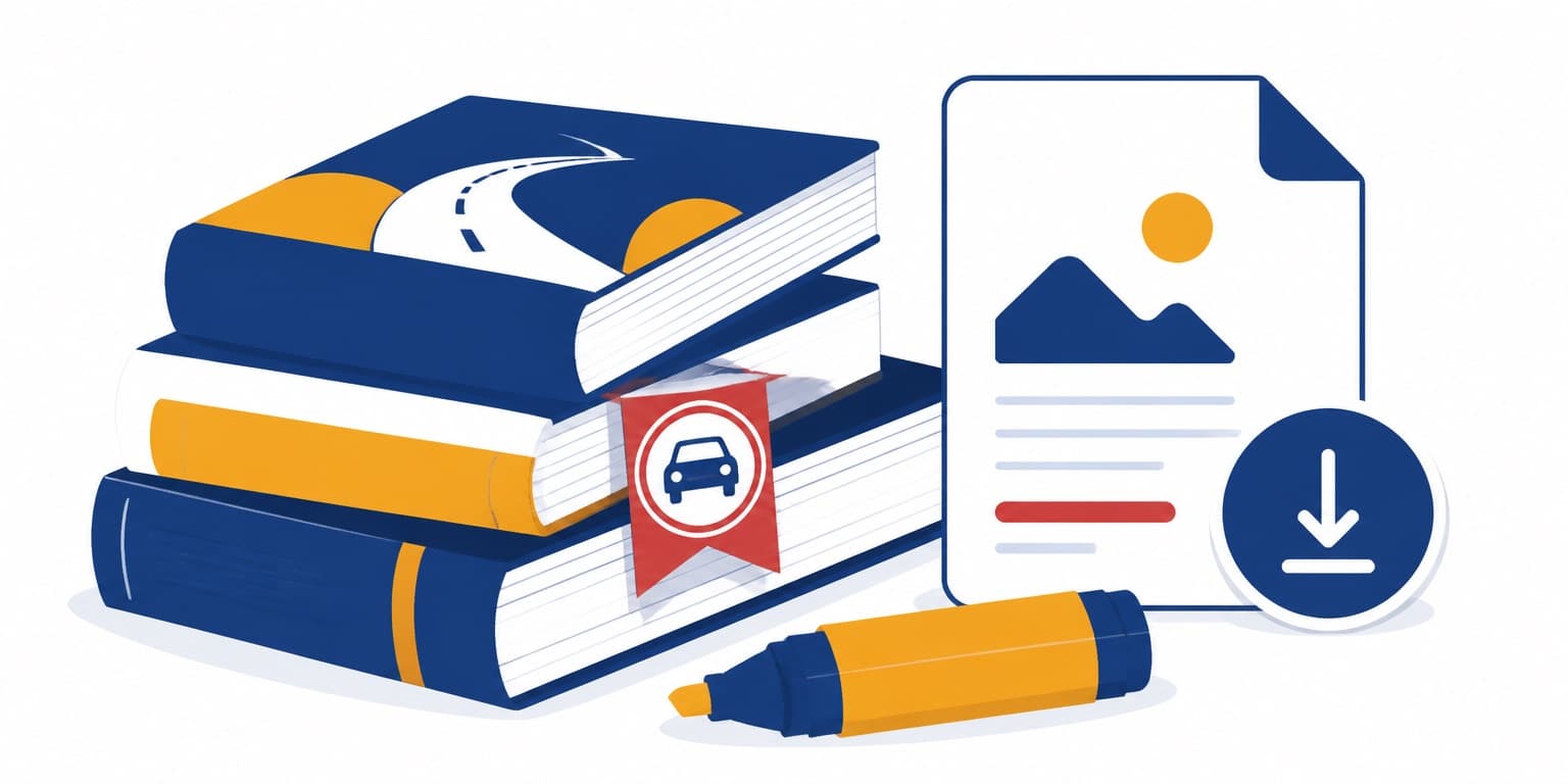 Material de estudio oficial para el examen teórico